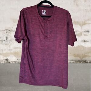 Liberty Pro NWT Men’s Active Quick Dry Casual Shirt Red Size Medium